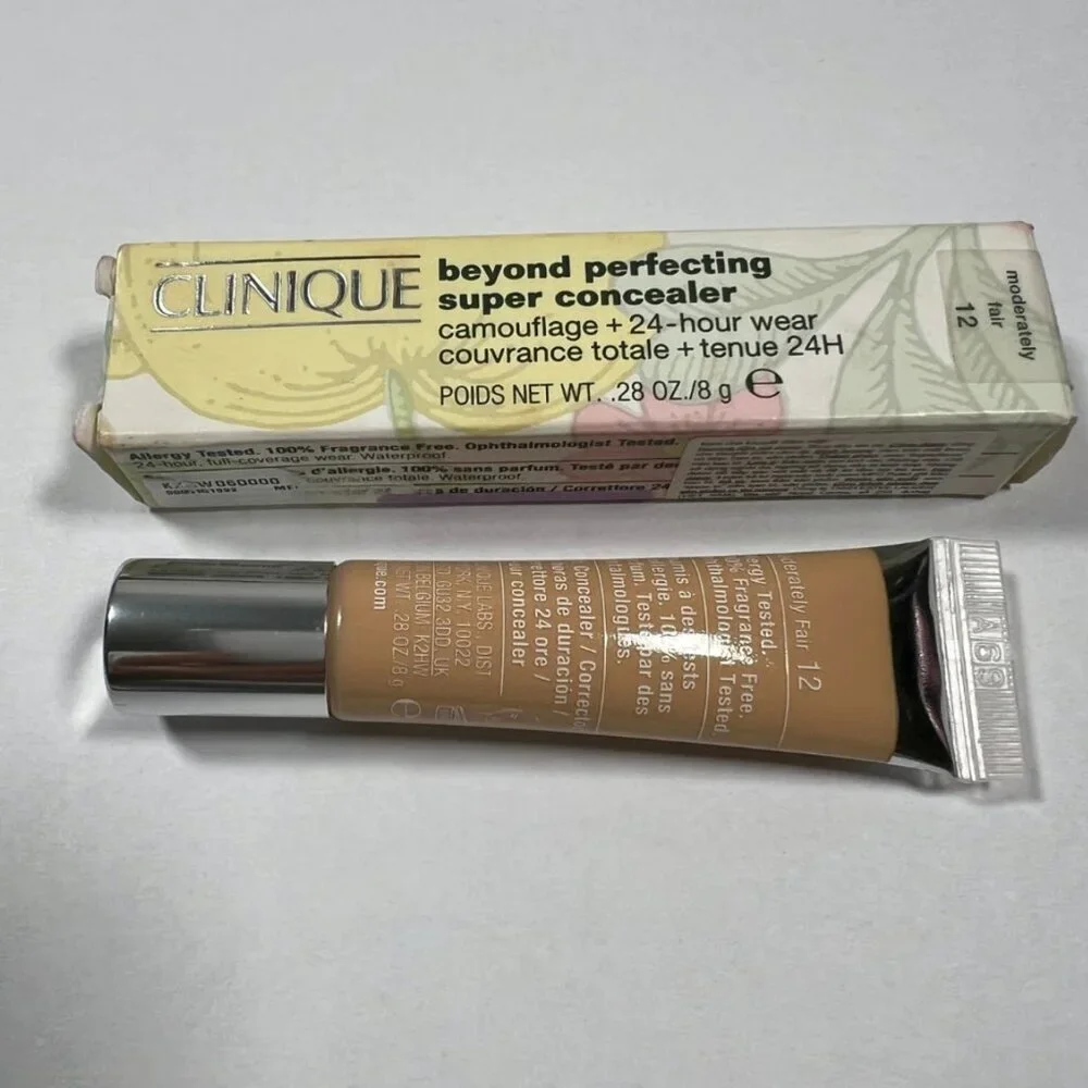 Clinique Beyond Perfecting Super Concealer Camouflage Shade 12 Moderately Fair
